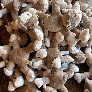 Avent monkey pacifier holders. Brand new set of 36